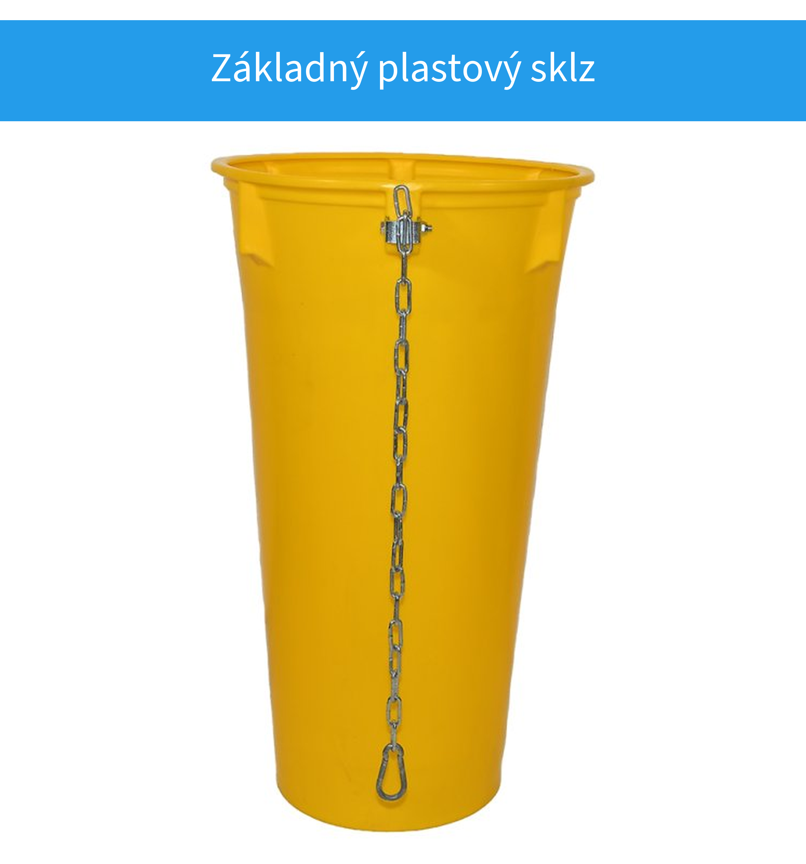 Základný plastový sklz