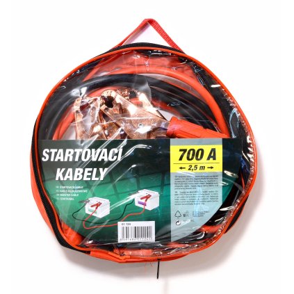 Štartovacie káble 700A 2,5m zips bag