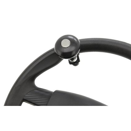 Madlo na volant-čierne
