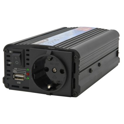 Menič napätia 12/230V 550W + USB