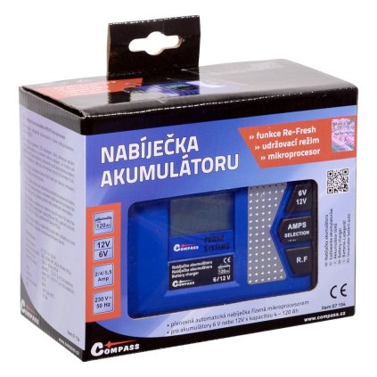 Nabíjačka PROFI microprocesor 6/12V PB/GEL/AGM