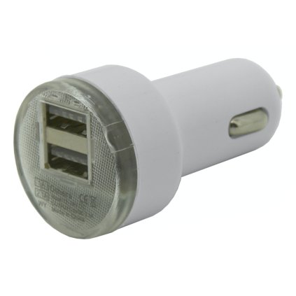 Nabíjačka telefónu 12V 2,1A (Iphone, miniUSB, microUSB, USB-C)