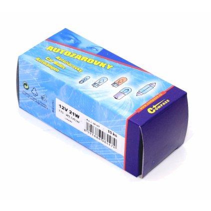 Žiarovka 12V W21W 21W T15 celosklo box