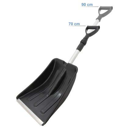 Lopata na sneh teleskopická BLACK