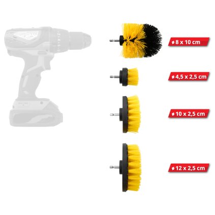 Kefy sada 4ks 1/4' nadstavec