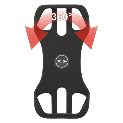 Držiak telefónu na bicykel silikónový