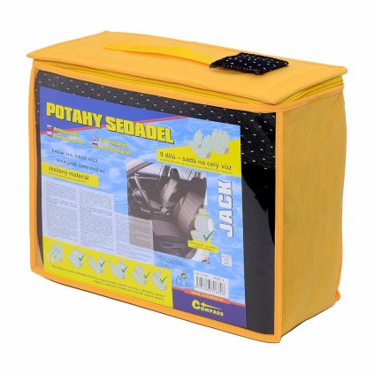 Poťahy sedadiel sada 9ks JACK II. AIRBAG