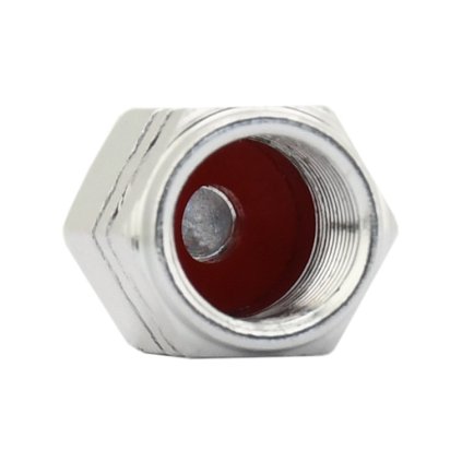 Ozdobné kryty ventilov čiernej 4ks