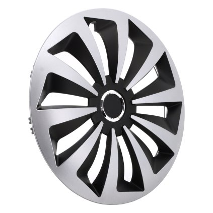 Kryt kolesa 14" FOX RING SILVER/BLACK 1ks