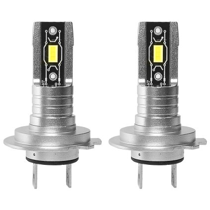 Žárovka LED CSP chip SILVER 12V H7 2ks