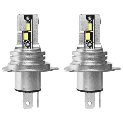 Žárovka LED CSP chip SILVER 12V H4 2ks