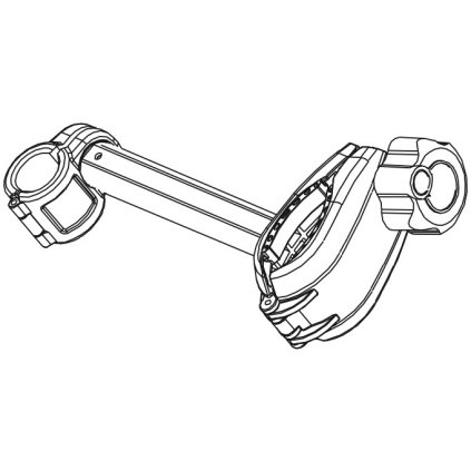 Náhradný držiak kolesa dlhý pre 02120