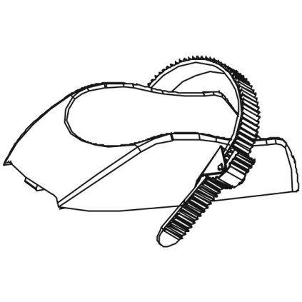 Náhradná objímka na bicykel ľavá pre 02125 a 02126