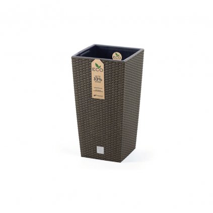 kvetinac rato square eco wood kavovy 1