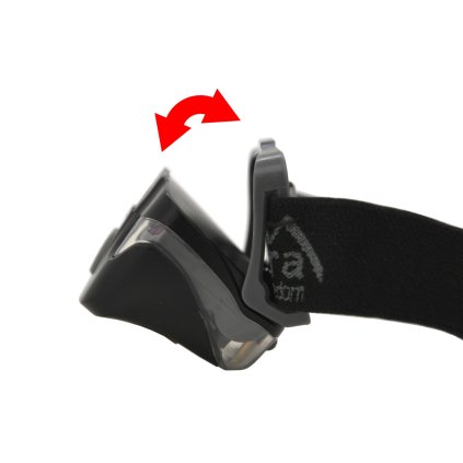 Čelovka HORNET 130lm COB 3xAAA