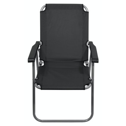 Stolička kempingová skladacia LYON sivá