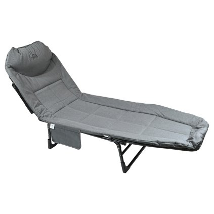 Lehátko kempingové skladacie SOFA šedé polohovacie