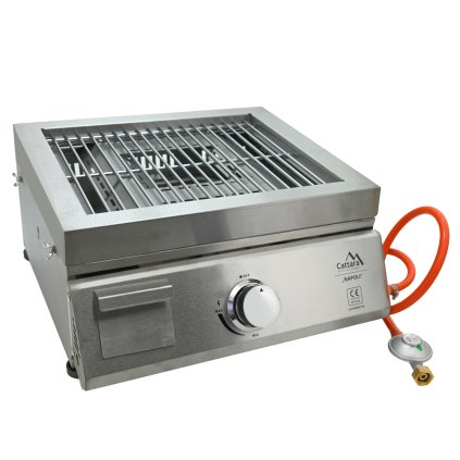 Gril plynový NAPOLI stolný + pizza pec + grilovacia doska