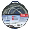 Lano vyslobodzovacie 7000kg s karabínami odpružené