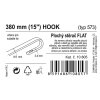 Stierač FLAT BULK (HOOK) 15"/380mm