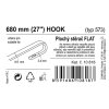 Stierač FLAT BULK (HOOK) 27'/680mm