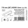 Stierač FLAT BULK (HOOK 12mm) 28'/710mm