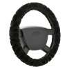 Poťah volantu SMOOTH čierny