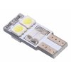 Žiarovka 4 SMD LED 12V T10 s rezistorom CAN-BUS ready biela