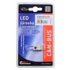 Žiarovka 4 SMD LED 12V T10 s rezistorom CAN-BUS ready biela
