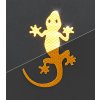 Dekor samolepiaci GECKO žltý