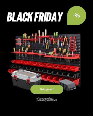 Len do nedele 30.11.2025 platný KÓD: "𝗕𝗟𝗔𝗖𝗞" Nakupovať 👉 www.plastpoint.sk #blackfriday #stenanáradie #plastpoint