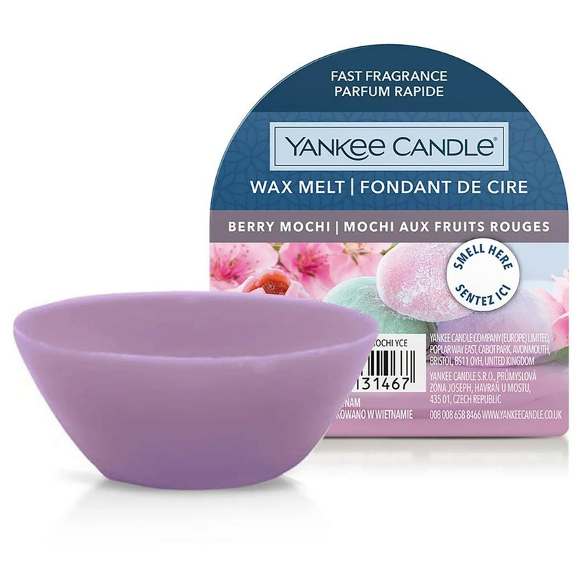 YANKEE CANDLE vonný vosk Berry Mochi 22g