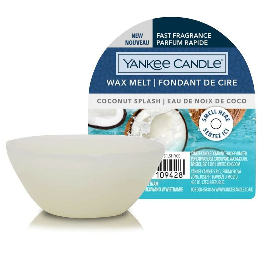 YANKEE CANDLE Vonný vosk Coconut Splash 22g