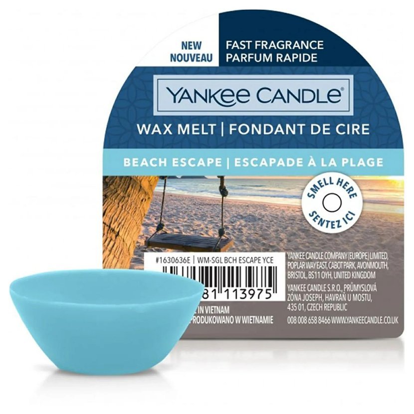 YANKEE CANDLE vonný vosk Beach Escape 22g