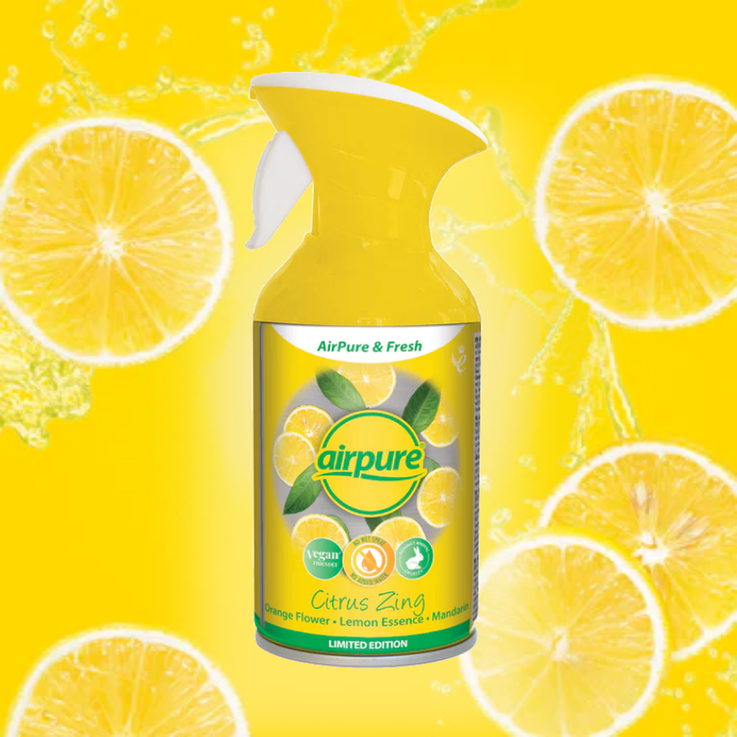 AIRPURE Suchý sprej Citrus Zing 250 ml