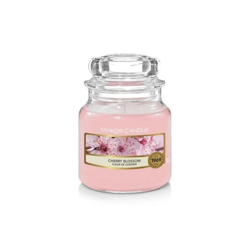 Fotografie Yankee Candle Vonná svíčka Classic malá Třešňový květ (Cherry Blossom) 104 g A0:kYC490