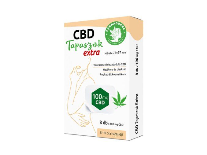 520 cbd tapasz extra nagy 8 db