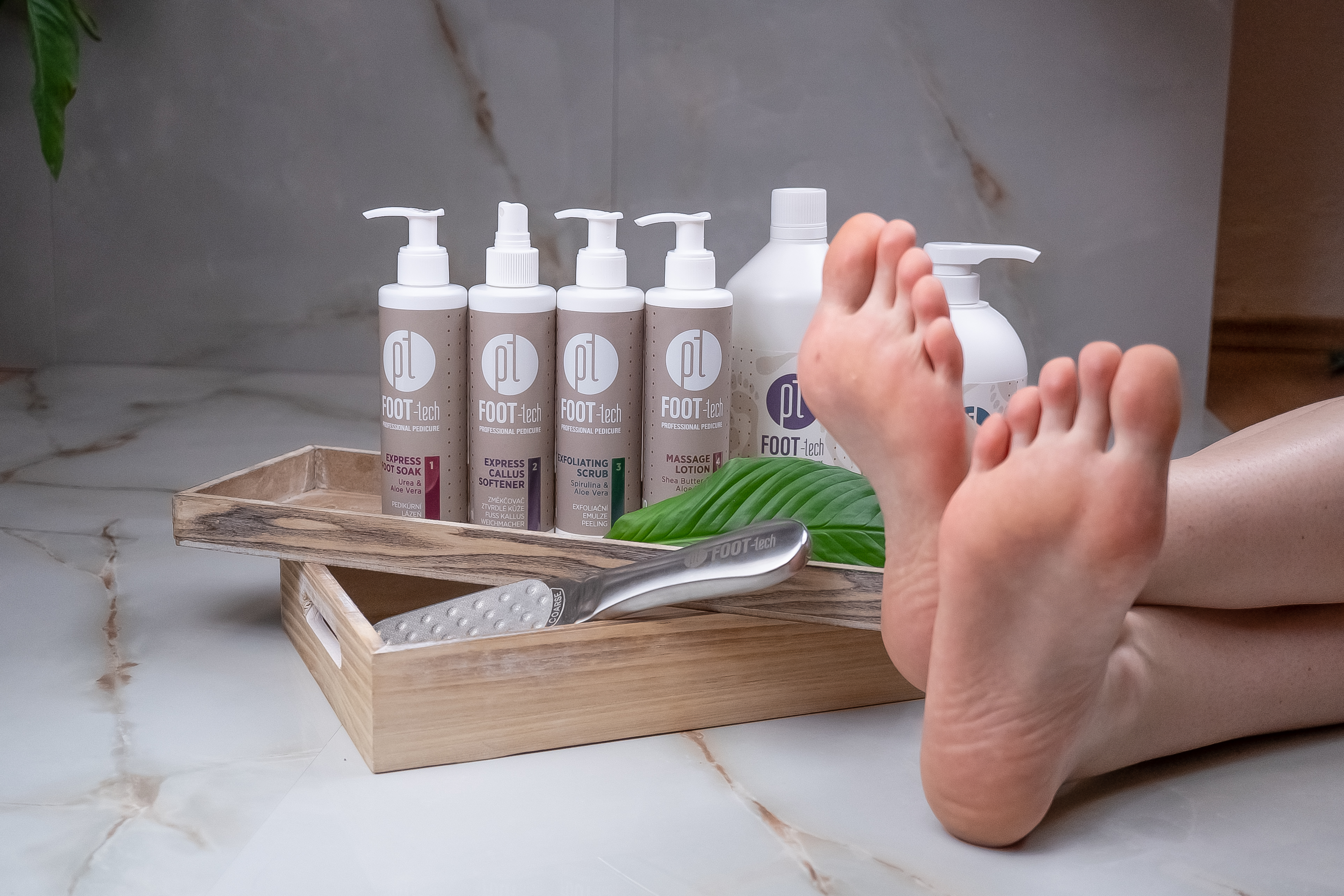 Platinum FOOT-tech postup expresní pedikúru