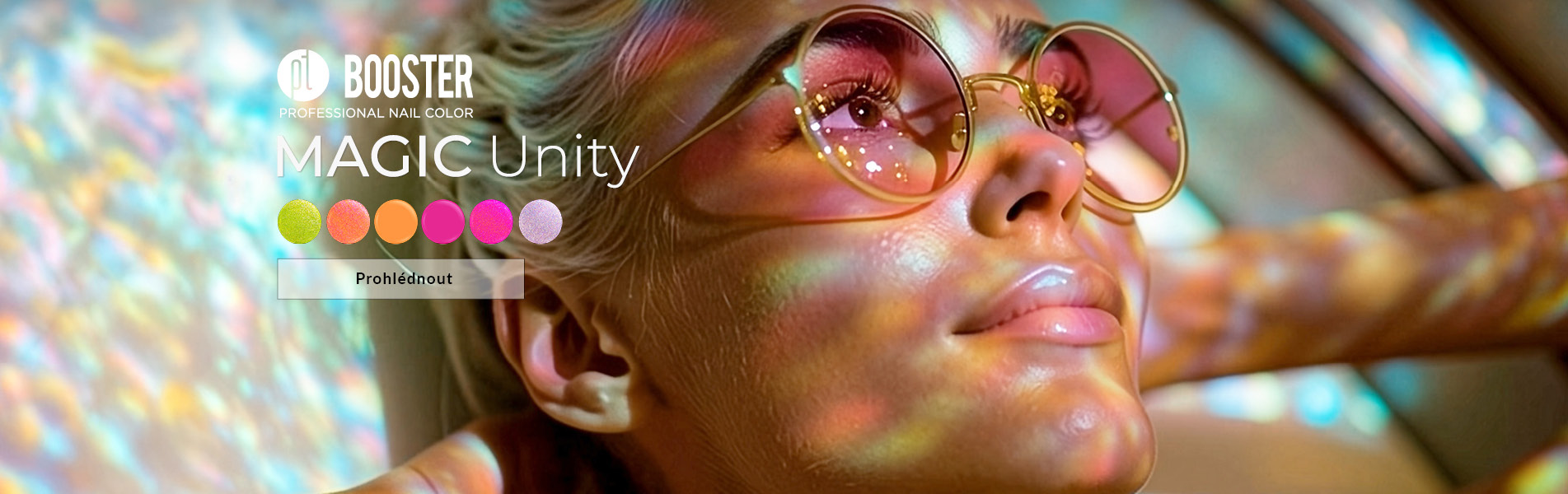 Magic Unity barevná kolekce BOOSTER Color Gel laky bez pilování, léto 2026