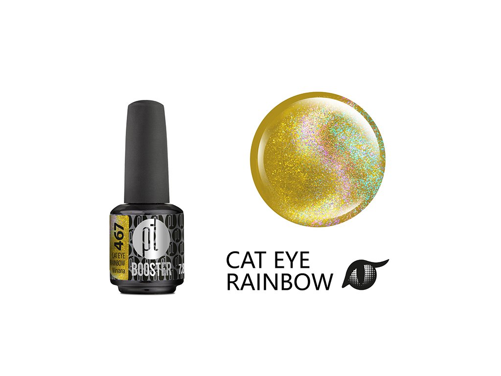 LED-tech BOOSTER Color - Cat Eye Rainbow - Nirvana (467), 7,8ml