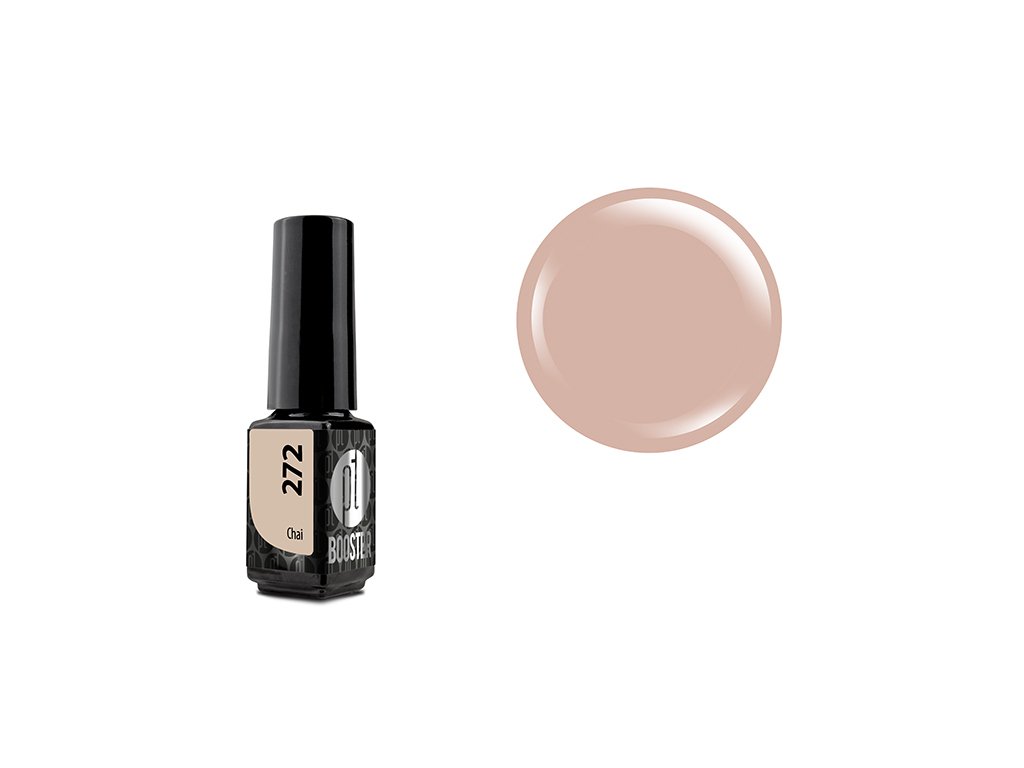 Platinum LED-tech BOOSTER COLOR - Chai (272), 3,5ml - Gel-lak BEZ PILOVÁNÍ