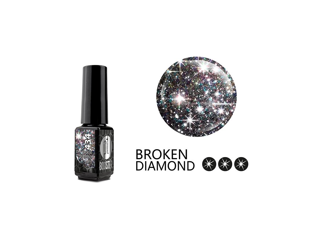 Platinum LED-tech BOOSTER COLOR - Larry (434), 3,5ml - Gel-lak BEZ PILOVÁNÍ