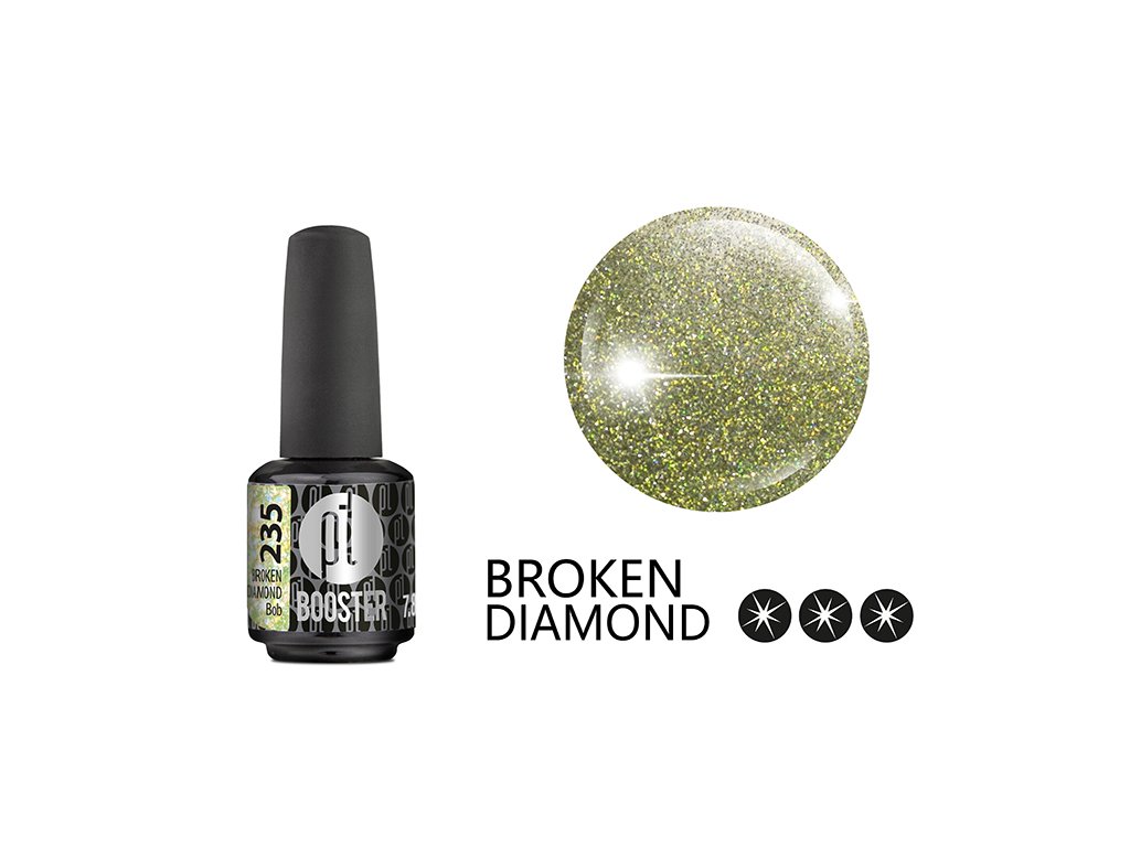 LED-tech BOOSTER Color Broken Diamond - Bob (235), 7,8ml