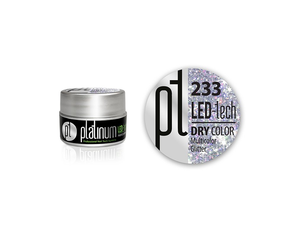LED-tech Color DRY Glitter  Multicolor (233), 5g