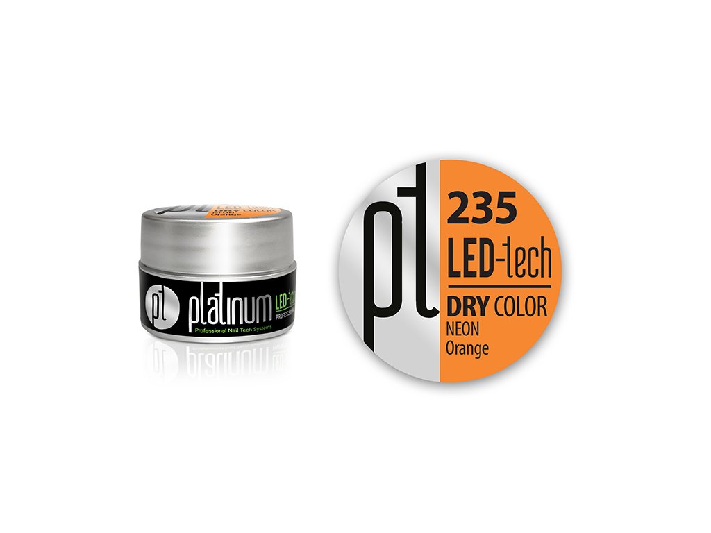 LED-tech Color DRY Neon Orange (235), 5g
