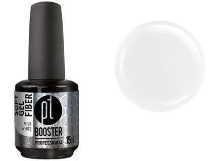 LED-tech BOOSTER Soft Gel Fiber - Milk White, 15 ml