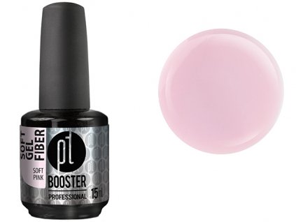 LED-tech BOOSTER Soft Gel Fiber - Soft Pink, 15 ml