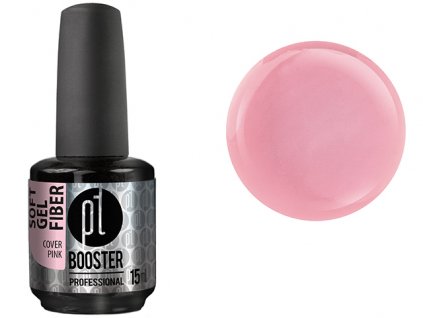 LED-tech BOOSTER Soft Gel Fiber - Cover Pink, 15 ml