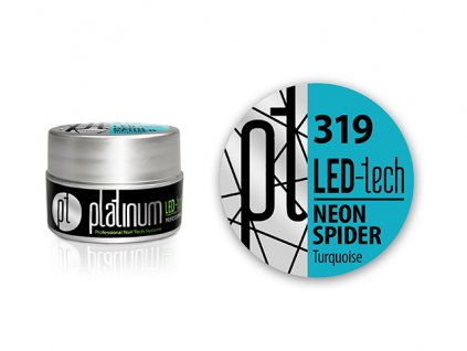LED-tech Neon New Spider - Turquoise (319), 5g