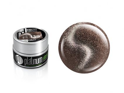 LED-tech BOOSTER Color gel - Cat Eye Diamond Onyx (130), 5g